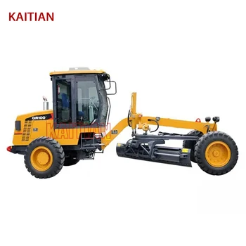 Construction Machinery Motor Grader Gr100 Hydraulic Motor Grader with Optional Attachment