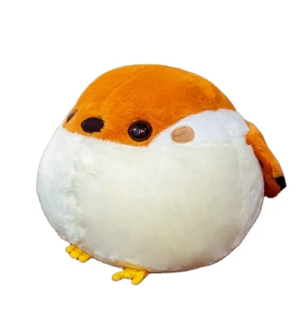 Cute Soft Stuffed Round Ball Shape Tit Plush Toy Fat Guy Long