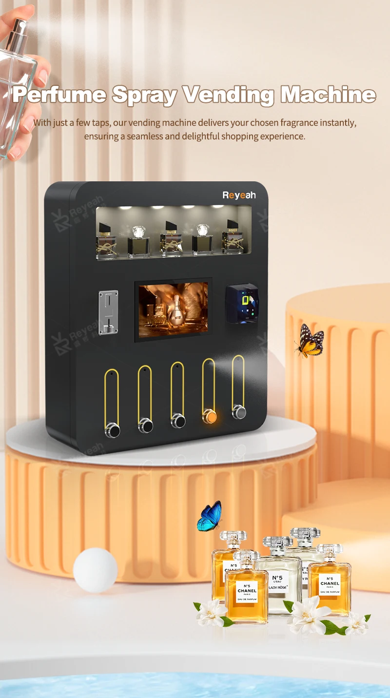 Perfumatic Perfumatic Automatic Vending Machine for Perfume Spraying - Touchscreen ...