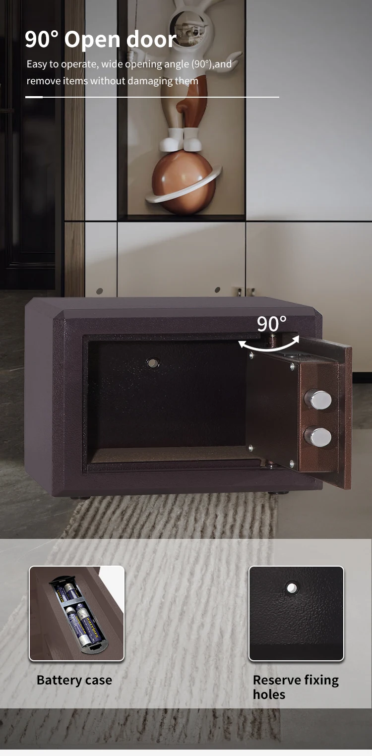 CEQSAFE China Wholesale High Quality Fireproof Safe Deposit Box for Hotel manufacture