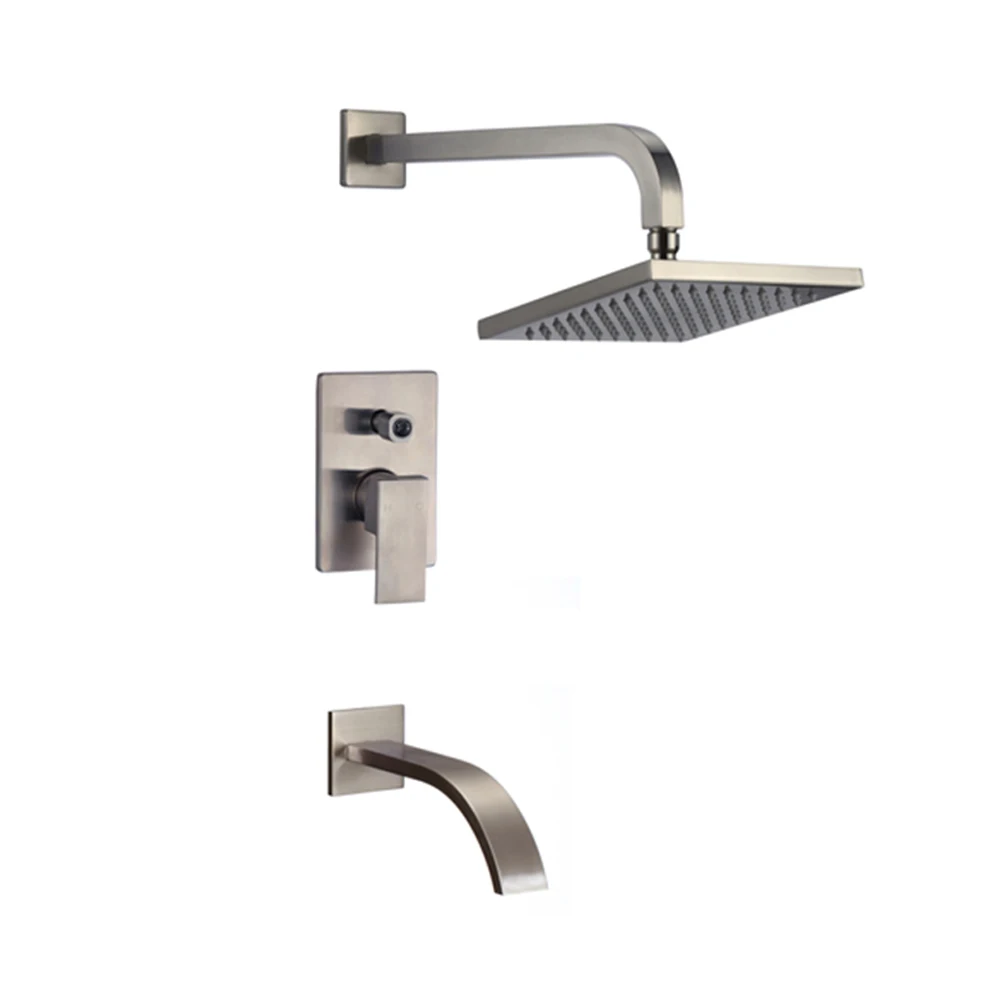 High Quality UPC Brass Material Shower Faucet With Hand Shower