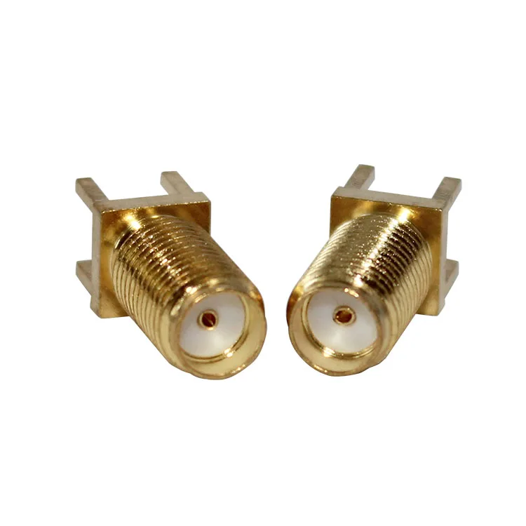 product custom design sma ke pcb mount rf connector sma female connector-1