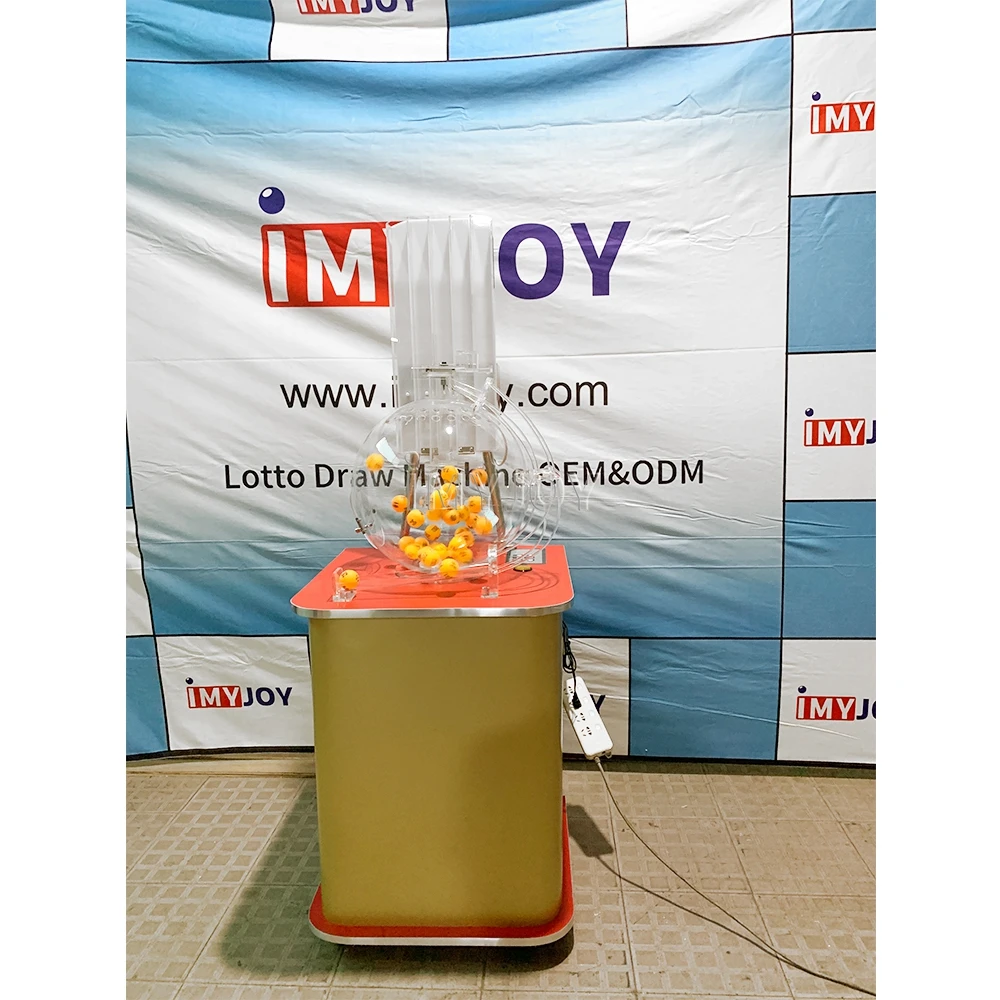 Lucky lotto draw plastic ping pong balls air jet mix lottery online drawing blower machine