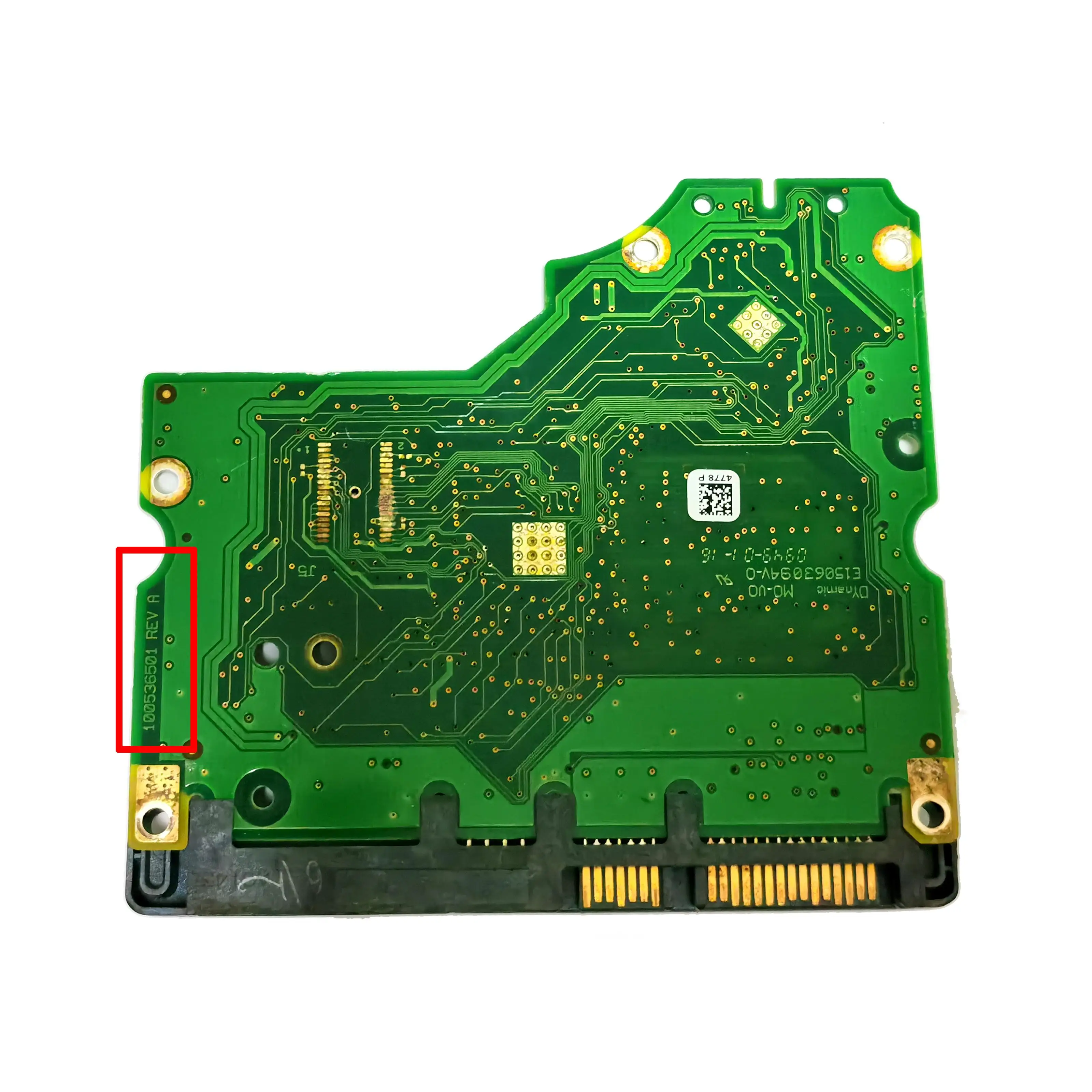 hard drive parts PCB logic board printed circuit board 100536501 for Seagate 3.5 SATA hdd data recovery hard drive 100536501