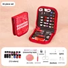 36-Piece sewing kit in red for Christmas