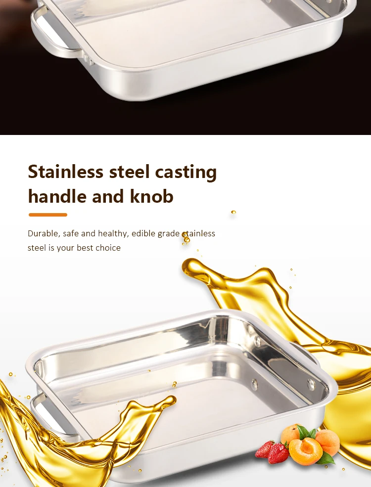 Latest Products Material Rectangular Tray Cook Tray Cook Rectangular Serving Tray manufacture