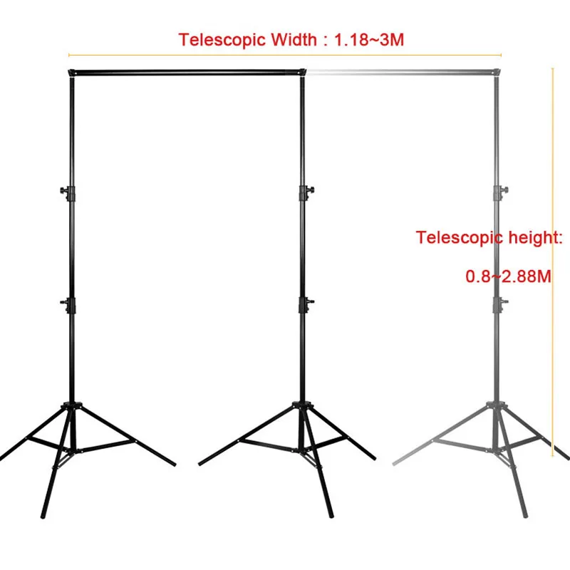 Фото Видео студийной съемки держатель фона фотографическое оборудование фоновая поддержка фон для фотосъемки фон для фотографий