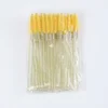 Yellow crystal handle