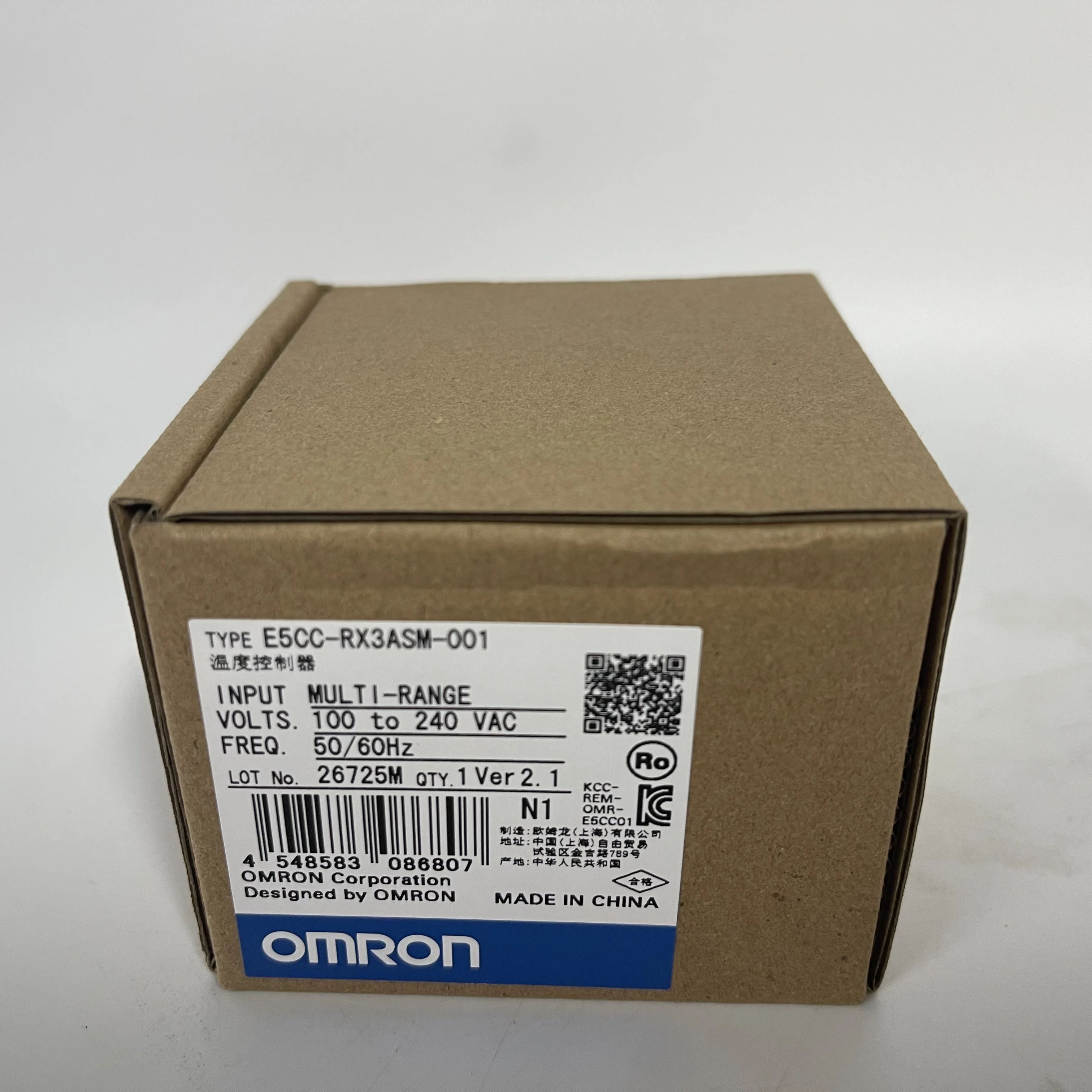 Omron Temperature Controller E5CC-RX3ASM-001
