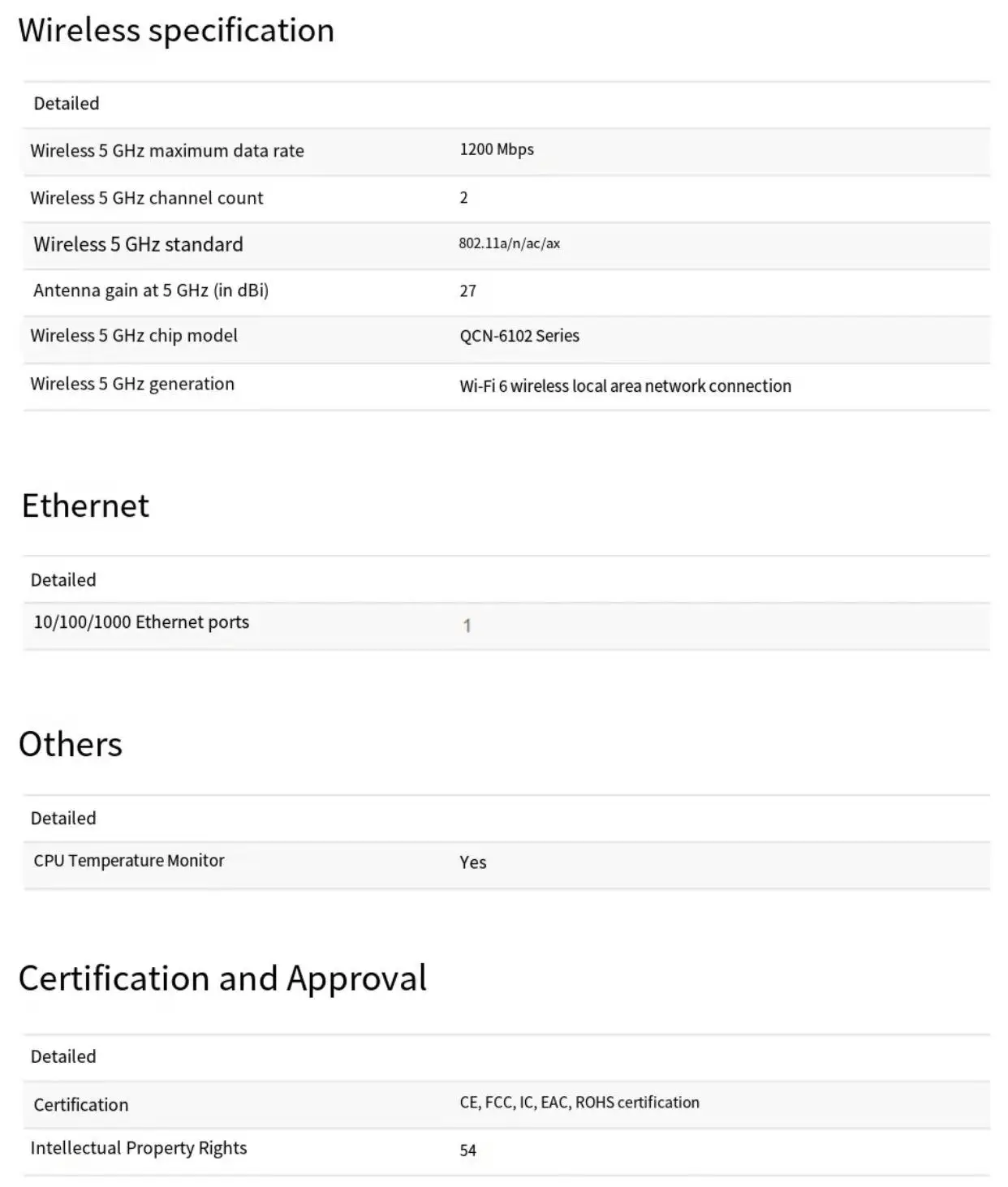 MikroTik LHG-5axD- XL Wifi 6 (802.11ax) Standard 1200 Mbit/s 5 GhHz Support RouterOS V7 Compatible with All the Environment 3