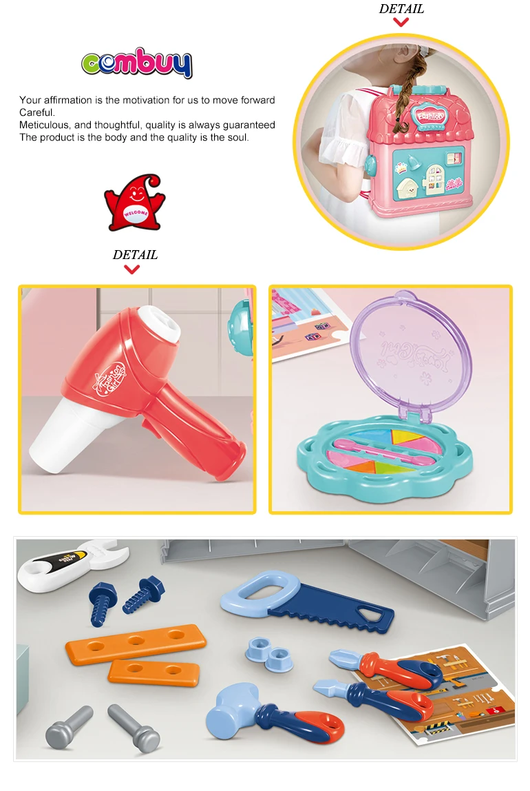 Boys Gift Plastic Pretend Play Cool Toy Mechanic Tool Box Set Buy Toy