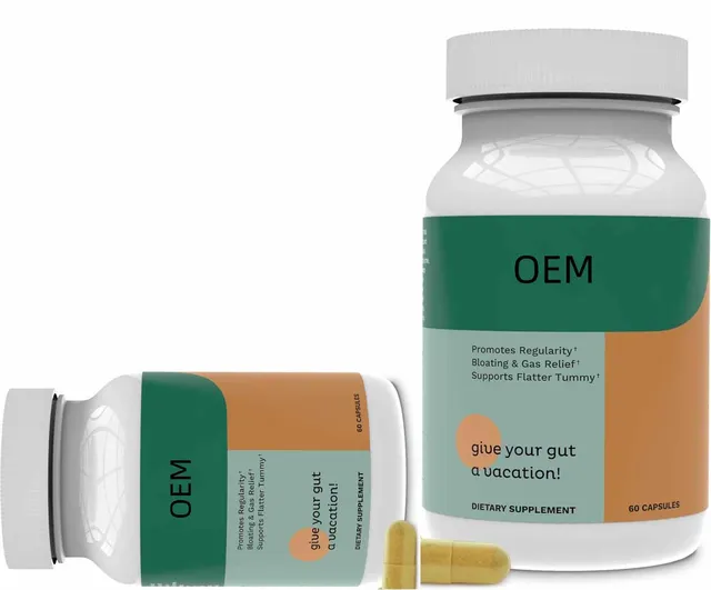 Ema  Gut Health Probiotisc Herbal Supplements emmaa gut health 60 capsules