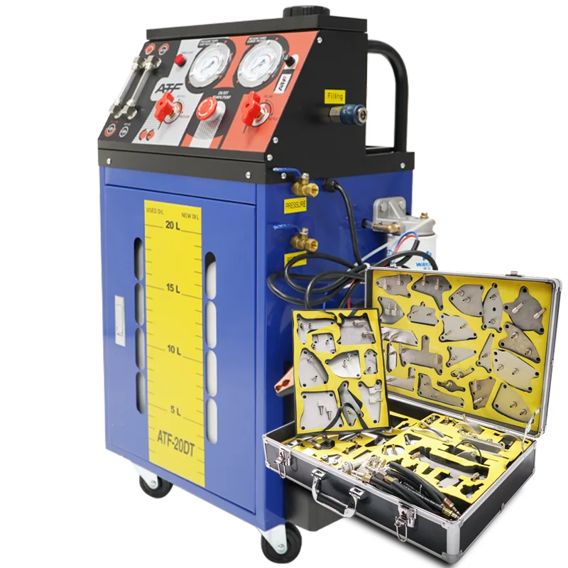 Transmission oil change atf adapter kit and atf exchange machine for sale