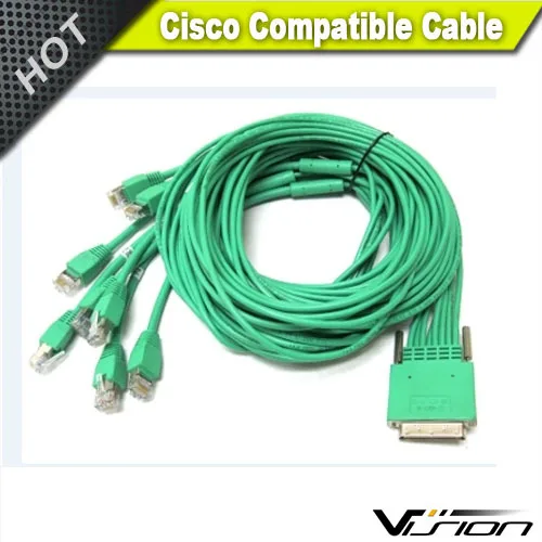 10ft CAB-HD8-ASYNC 8-Port Async Octal Cable for Cisc0 Routers