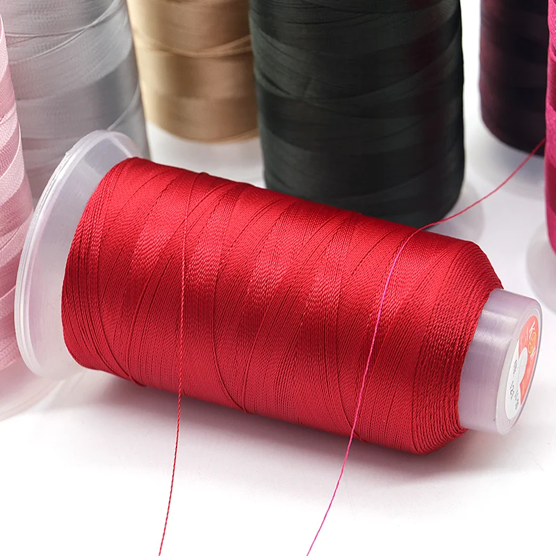 UV Resistant High Strength Nylon Thread #69 T70 Size 210D/3 for Upholstery, Outdoor Market, Beading, Purses, Leather