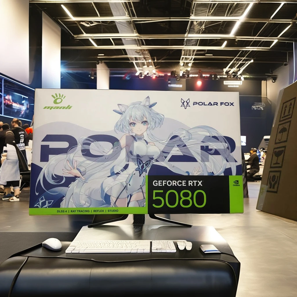 【希少新品】MANLI POLARFOX GeForce RTX 5080 Manli Polar Fox GeForce RTX 5080 OC 16GB GDDR7