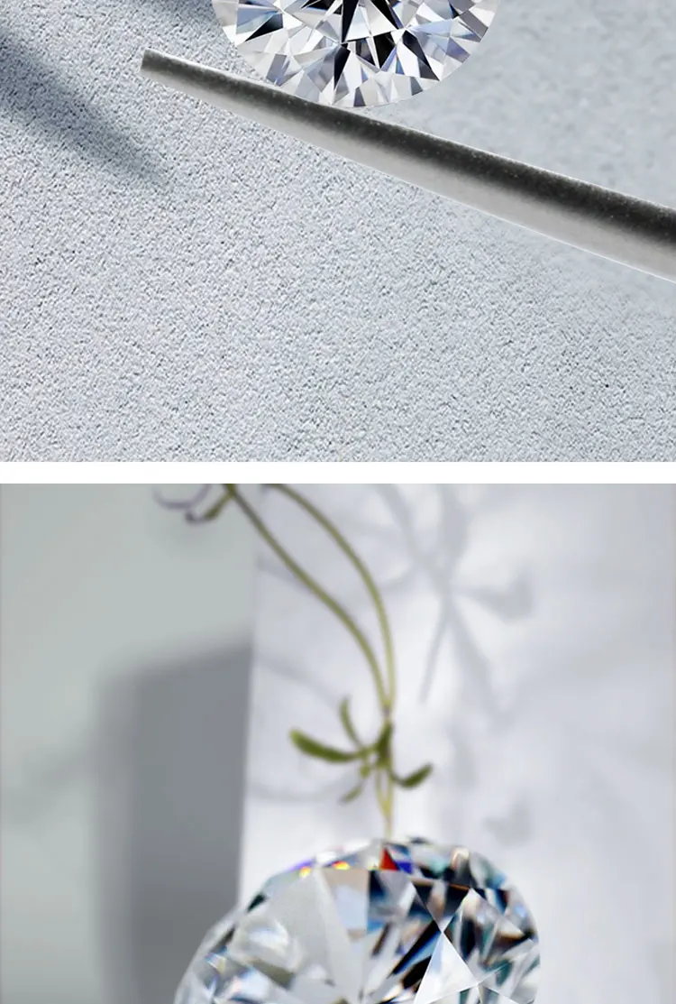 Igi Gia Certified Lab Diamond D E F Color 0.5ct 1ct 2ct 40ct Loose