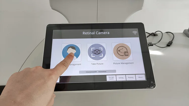 Professional Medical Equipment Non-Mydriatic Eye Fundus Camera for Retinal Examination