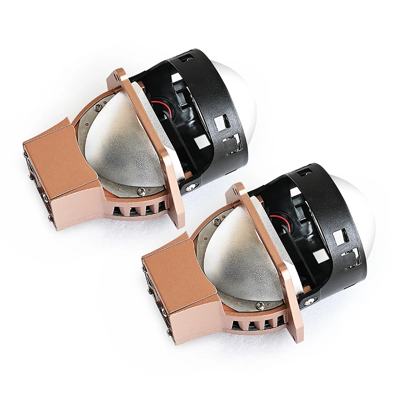 2025 K8 Model 12+6 Led Chips Led Headlights 65w High Power 3.0 Bi Led Projector Lens 6500k 12v High Low Beam Car Led Projector