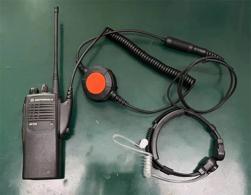 Fireman Helmet Intercom Radio Communicate Fire Fighting Station Headset Headphone Earphone Ptt Mic for Motorola Walkie Talkie
