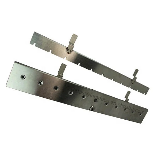 Rastrelliera Per Kebab In Acciaio Inox - Supporto Verticale Per Spiedini Da Barbecue (2 Set) - Foto 6