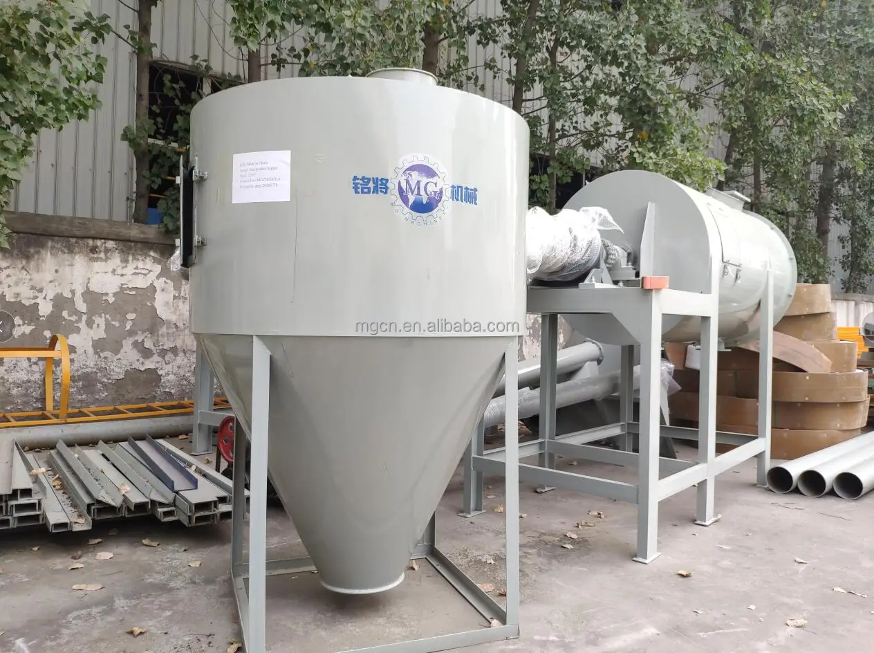 Low Budget Multi Spiral Ribbon Mixer Dry Mixing Plant For Cement Plant