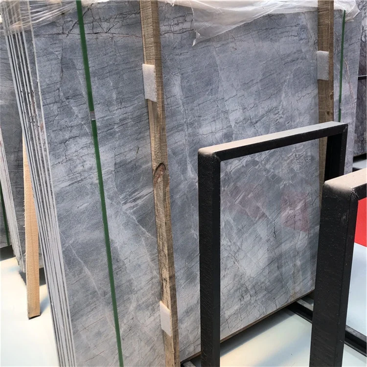 product indoor decoration grey marble black vein slab for villa living room flooring grey marble slabs-4