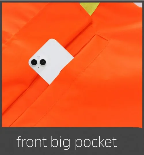 Image [3]-Long Raincoat Waterproof Reflective Safety Work Rain Coat Jacket - jinjiaraincoats-jinjiaraincoats