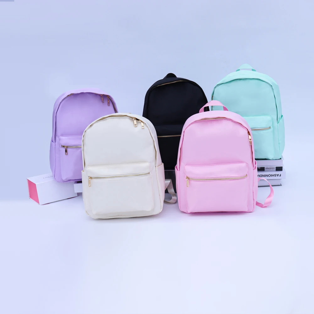 Keymay 11 Colors Custom Large Waterproof Stain Proof Backpack School Backpack Bagpack for Girls