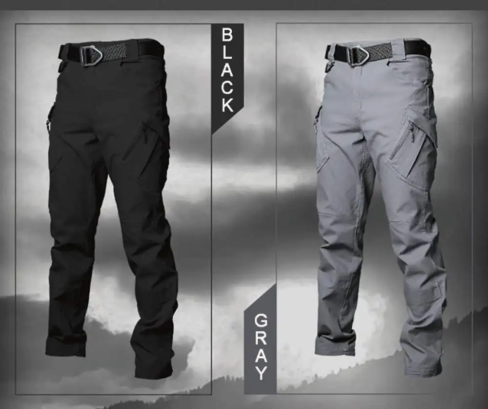 2022 Wholesale Grey Outdoor Sports Regular Fit Heavyduty Work Trousers