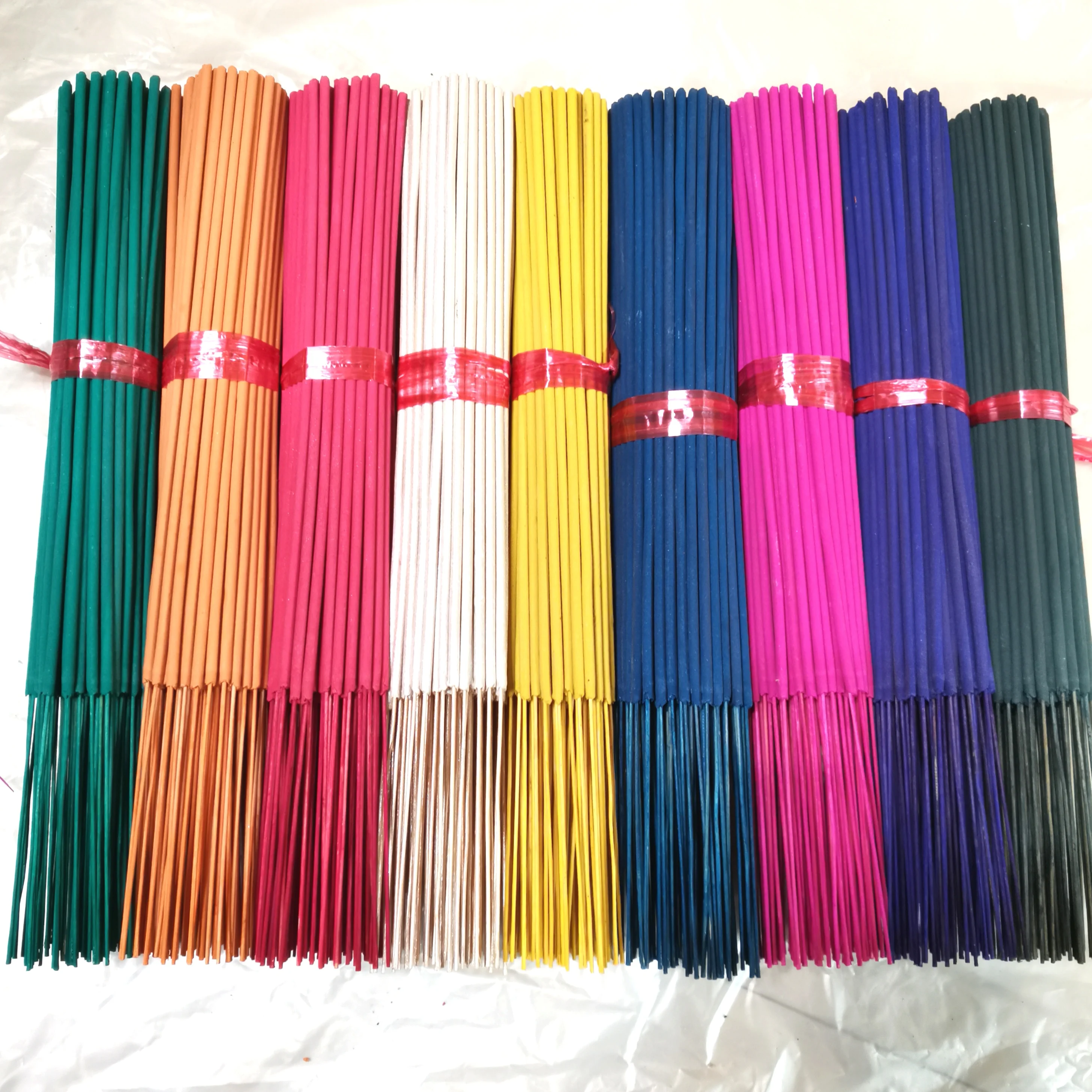 Raw Incense Stick Bulk Unscented Natural Agarbatti Incense Sticks 28cm Unscented Incense Sticks