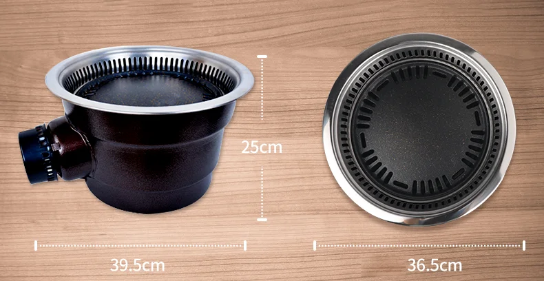 Griglia Elettrica Coreana Doppio Uso | Barbecue + Hotpot | Senza Fumo, 220V - Foto 2