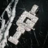 3 inches Moissanite+S925