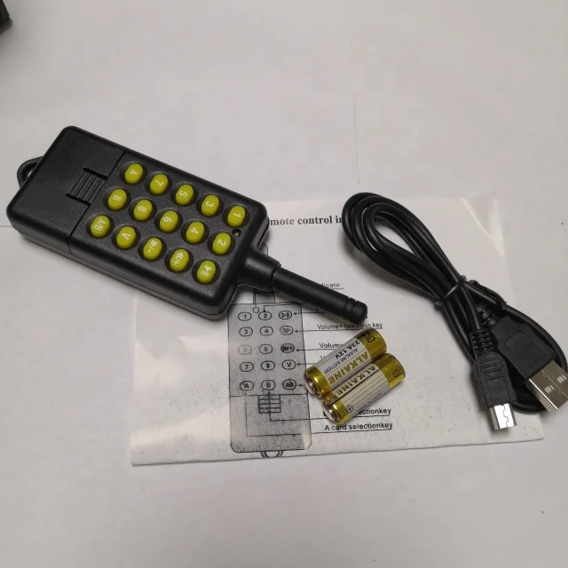 Factory offer multisound bird caller with 50w loud speaker  200m remote control
