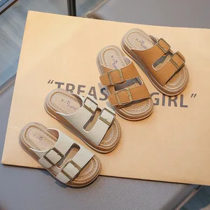 Wholesale New Design Summer Beach Non-slip Indoor Bathing Soft-soled Bathing Children's Slippers