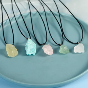 Irregular Raw Crystal Pendant/Necklace