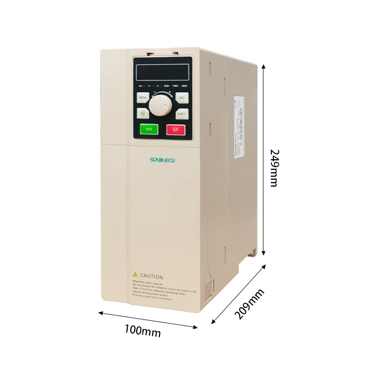 1hp 380V vfd single phase to three phase AC Motor Drives Frequency Converter 0.75kw to 450kw VFD VSD variable speed driver supplier