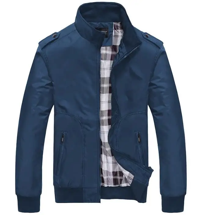 Fashion Jacket Casual Windbreaker Coat Men Spring Autumn New Hot Outwear Stand Slim Jackets_voghion.com