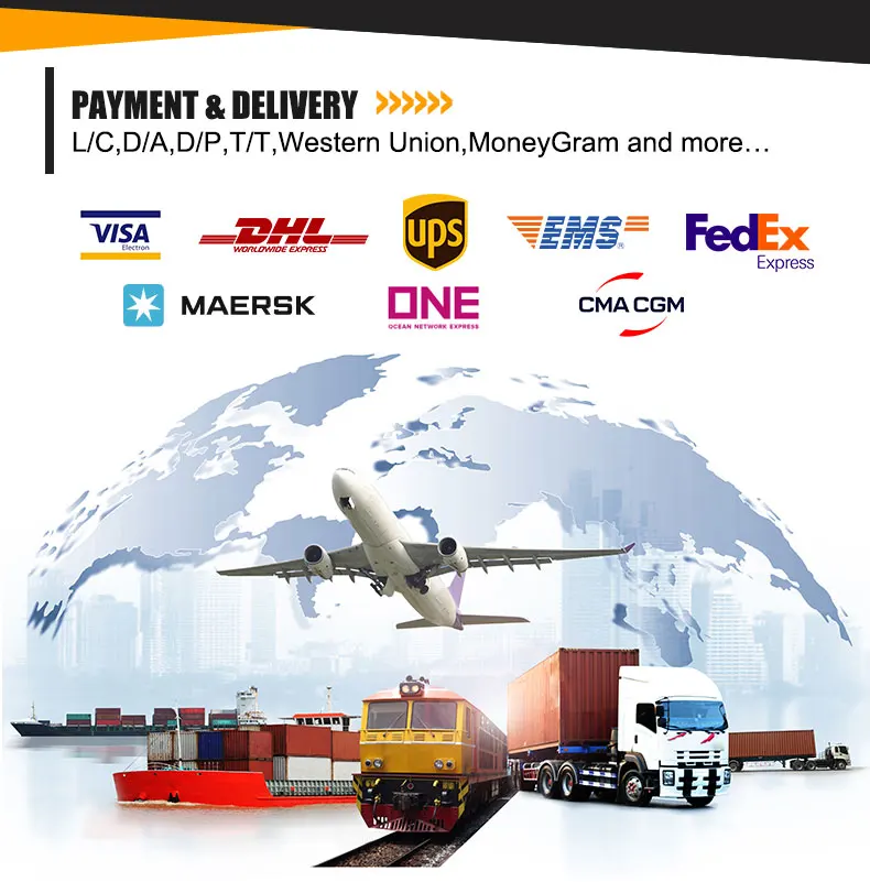 Packaging & shipping specifications