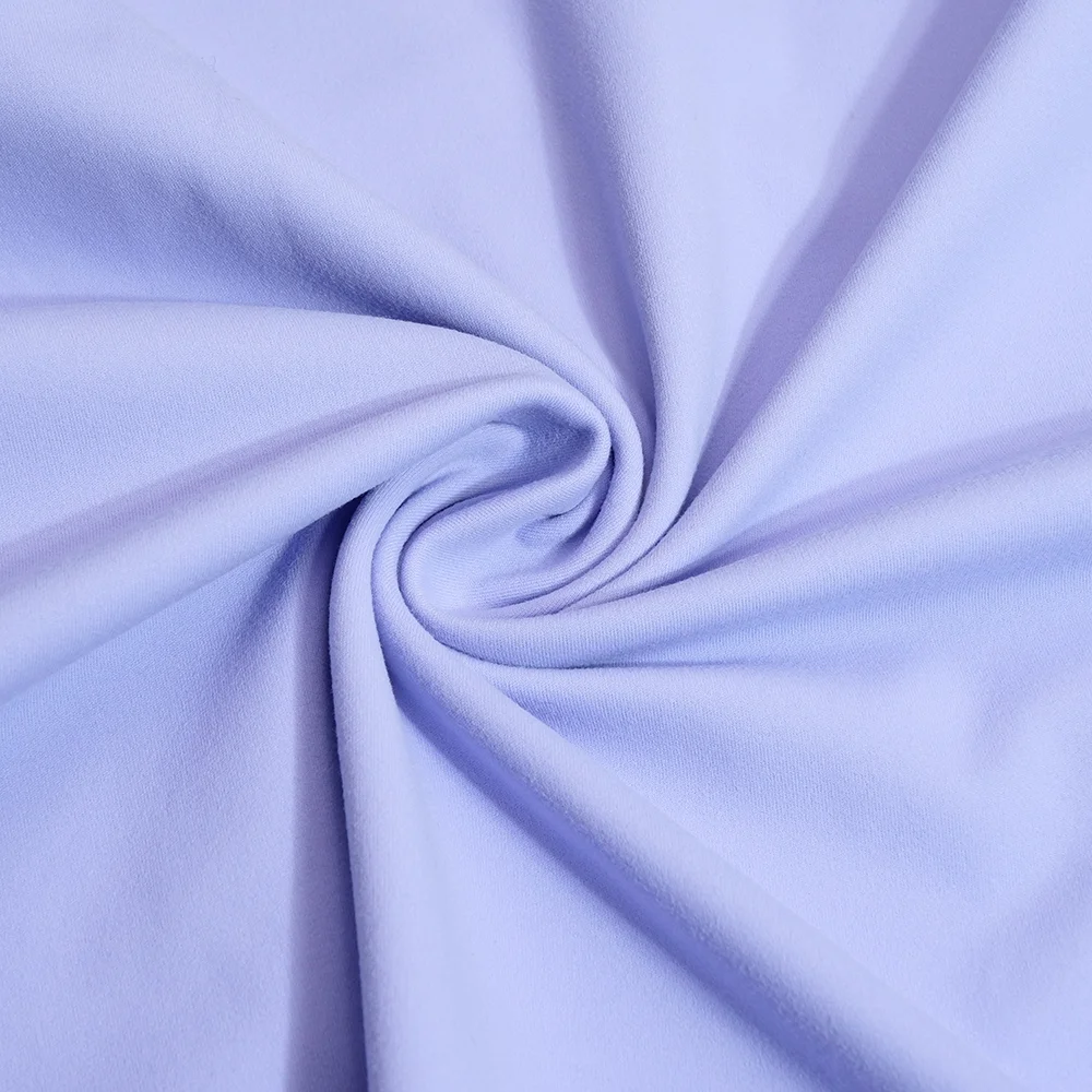 Custom Print 4 Way Stretch Double Brushed Leggings Fabric 220gsm 40d Nylon 75 Spandex 25 Shiny