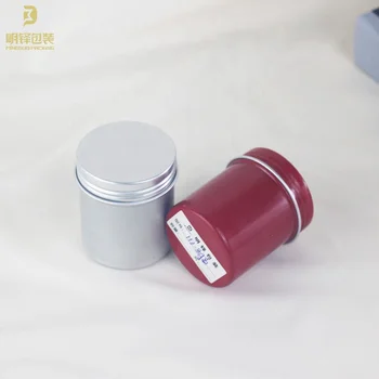 10ml 15ml 25ml 30ml 50ml 60ml 80ml 100ml Aluminium Jar 50g Ointment Container 50 Ml Flat Aluminium Tin