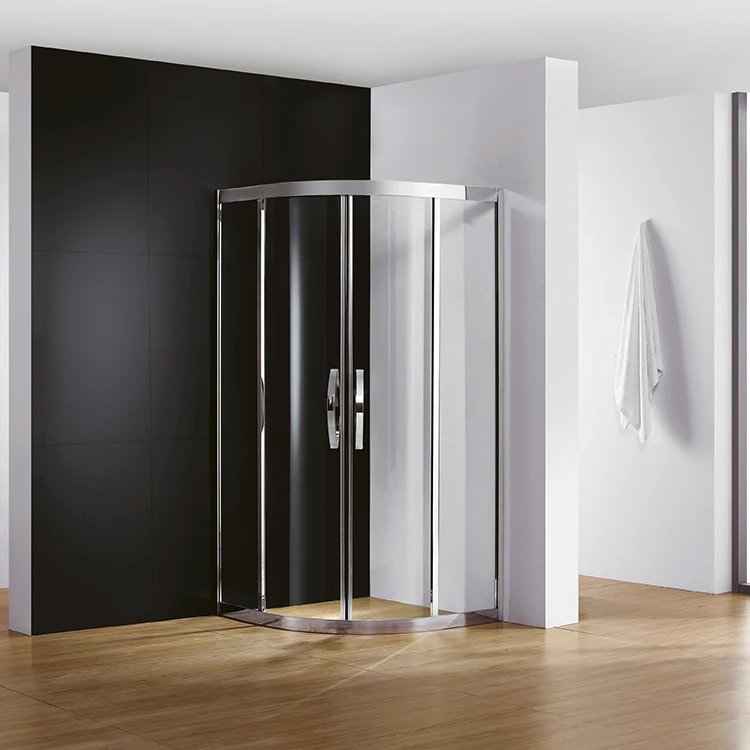 经济角落玻璃淋浴间一半圆形淋浴房