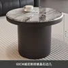 Venice brown glass crystal side table60cm