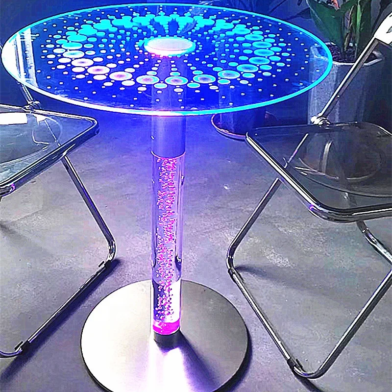 Smart Lighting and Music Coffee Table - JIANQIAO JQ-SM114