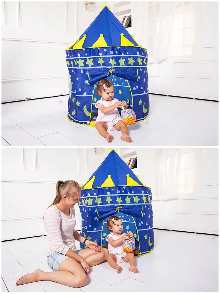 kid tent for Rocket Ship Tent - Space Themed Pretend Play Tent - Space Play House factory