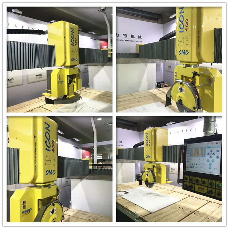 Quartz Marble Countertop Cutting Bridge Saw Machine CNC 5 Axis Granite Spare Parts Provided Online Support Engine MOTOR Farms
