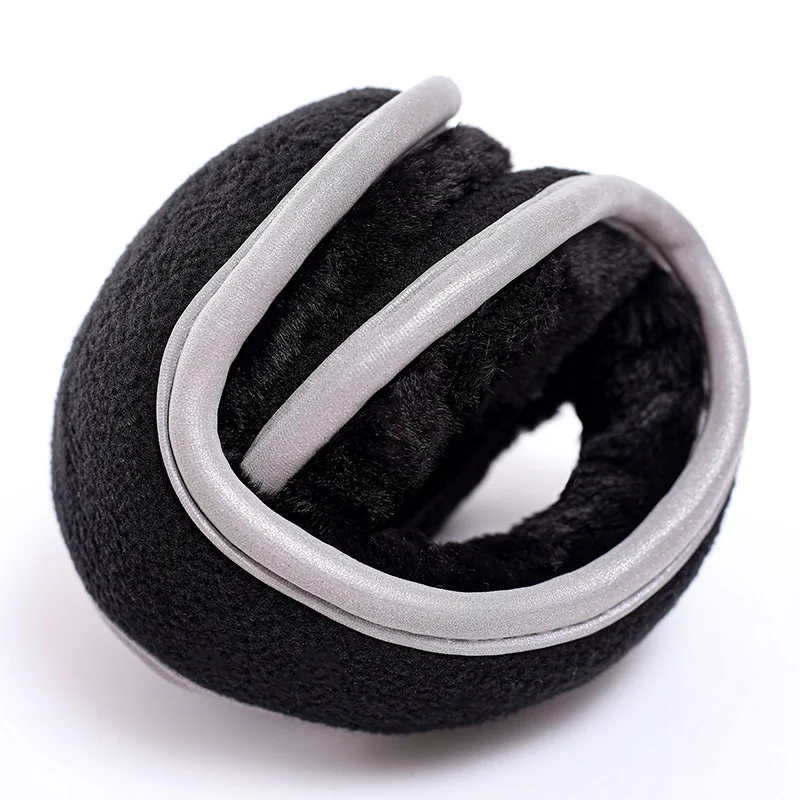 Зимние флисовые складные теплые плюшевые чехлы для ушей верховой езды наушники