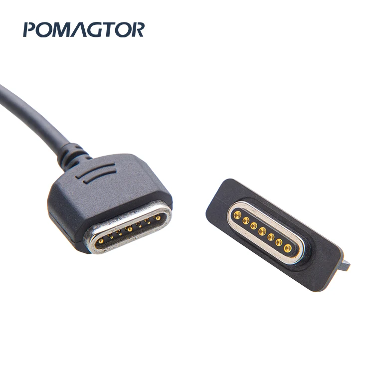 7 Pin Магнитный зарядный кабель USB с оснастка и образцы доступны