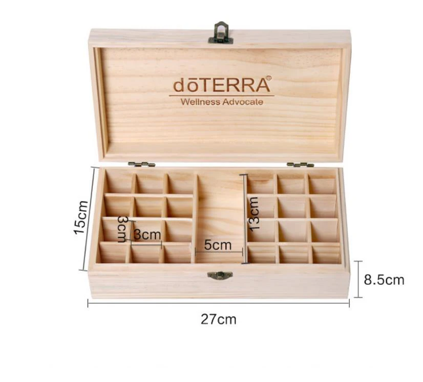 Wholesale Wooden Storage Doterra Essential Oil Box - Organize 25