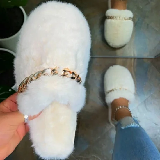 big fluffy bedroom slippers